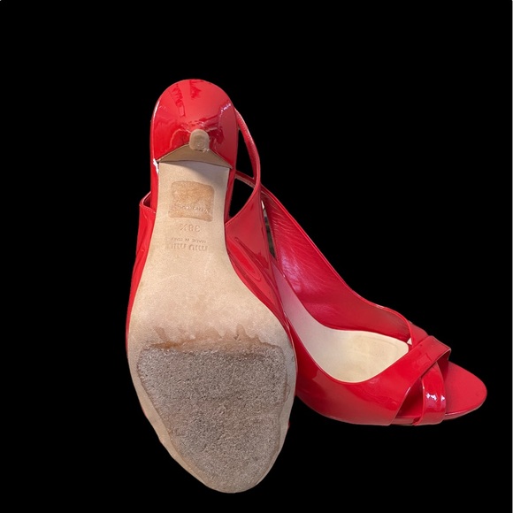 Miu Miu Vernice Slingbacks - Picture 8 of 9